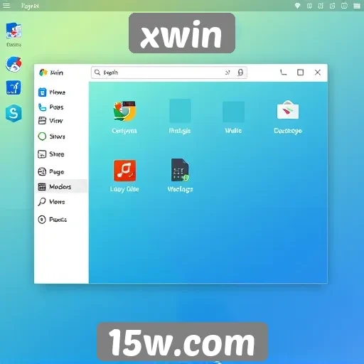 como a interface do xwin facilita a navegação dos usuários